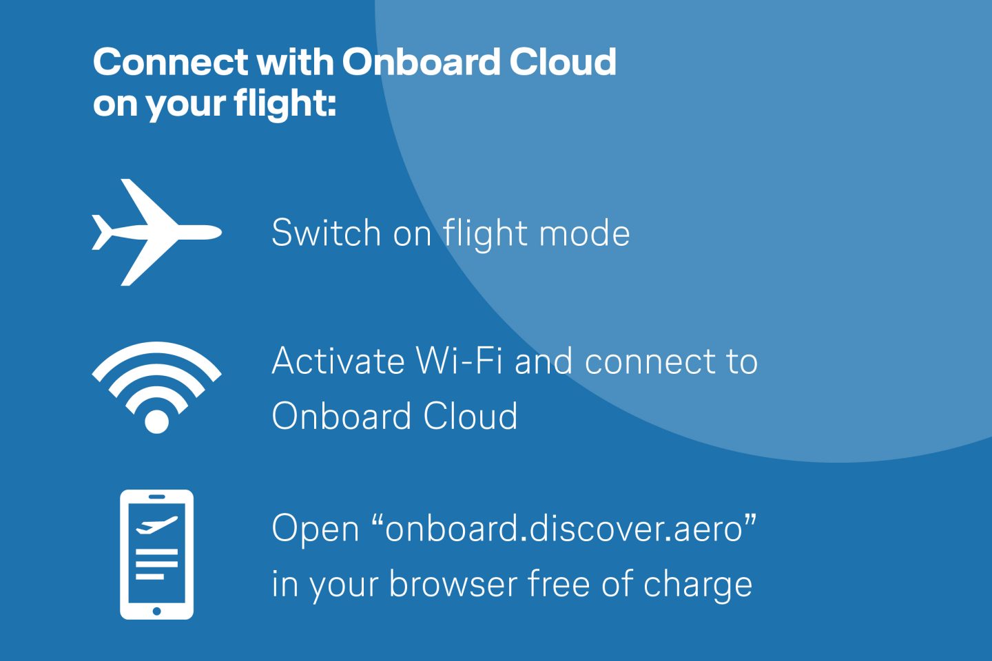 Instructions for connecting to the Onboard Cloud