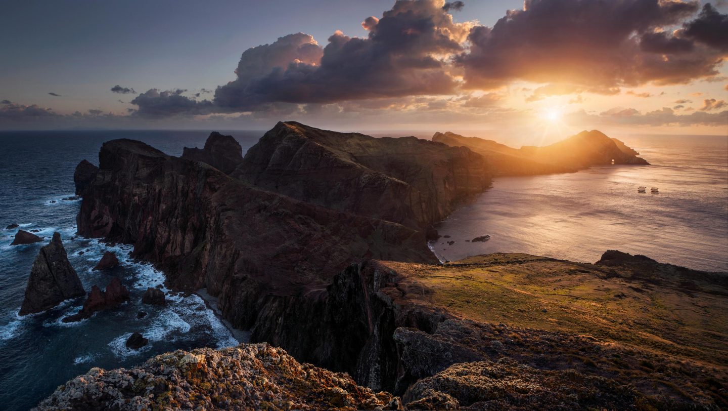 The coast of Madeira