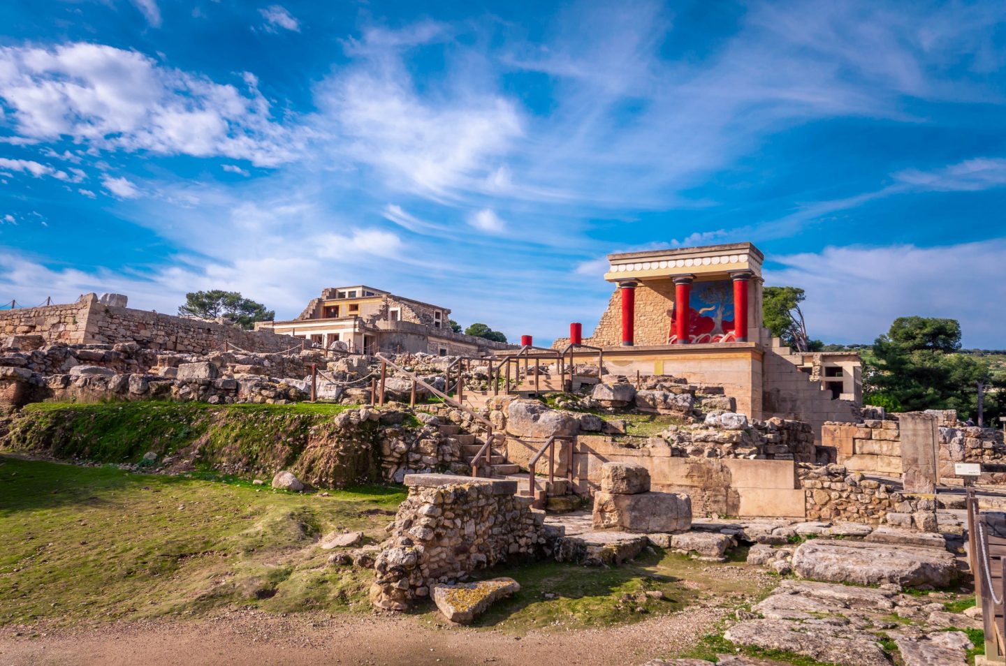 Ancient palace in Crete