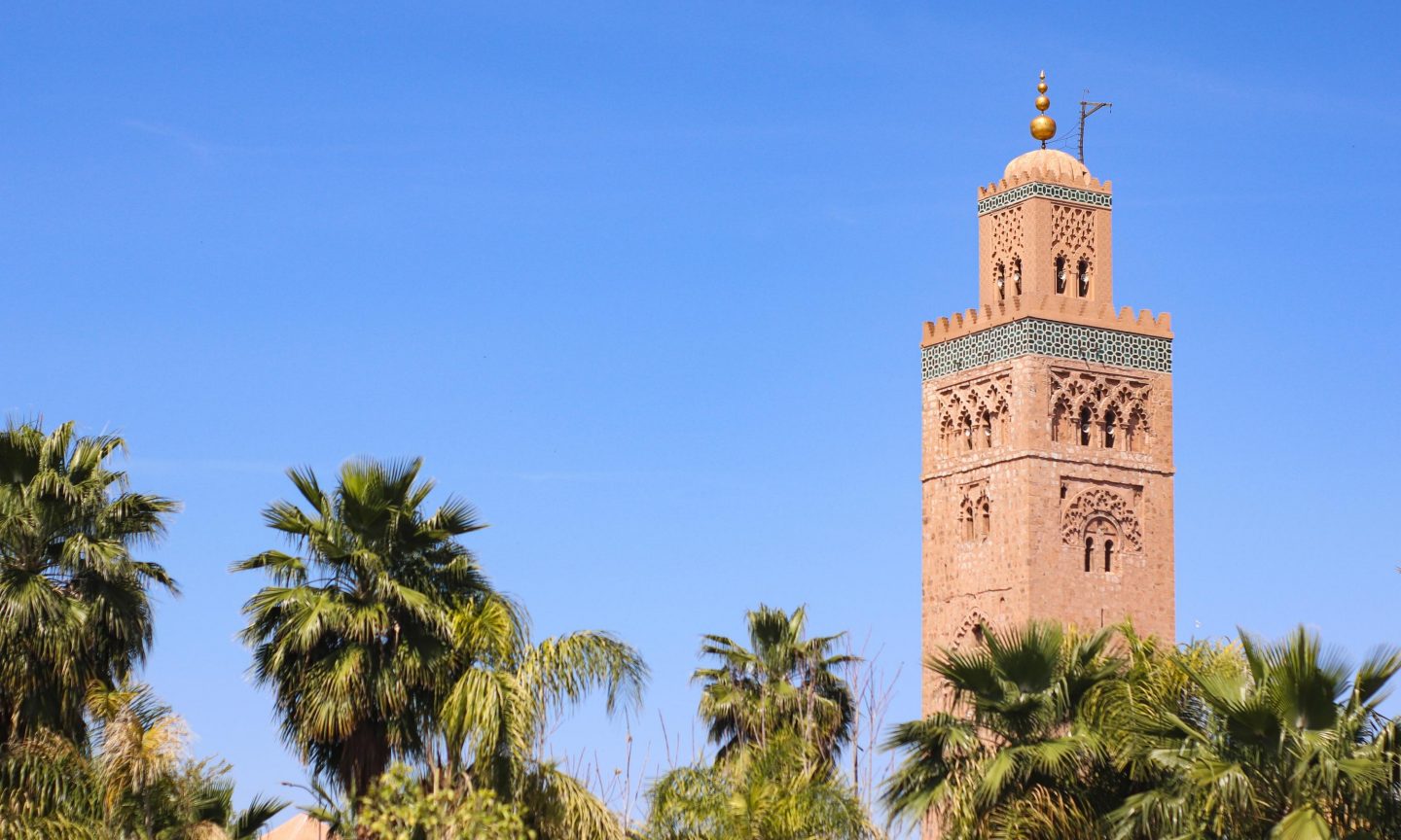 Tower of the Kutubiyya Mosque in Marrakesh