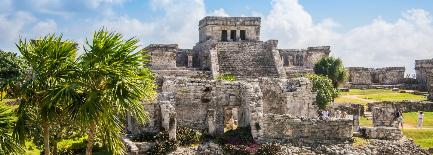 Maya-Tempel in Tulum, Mexiko