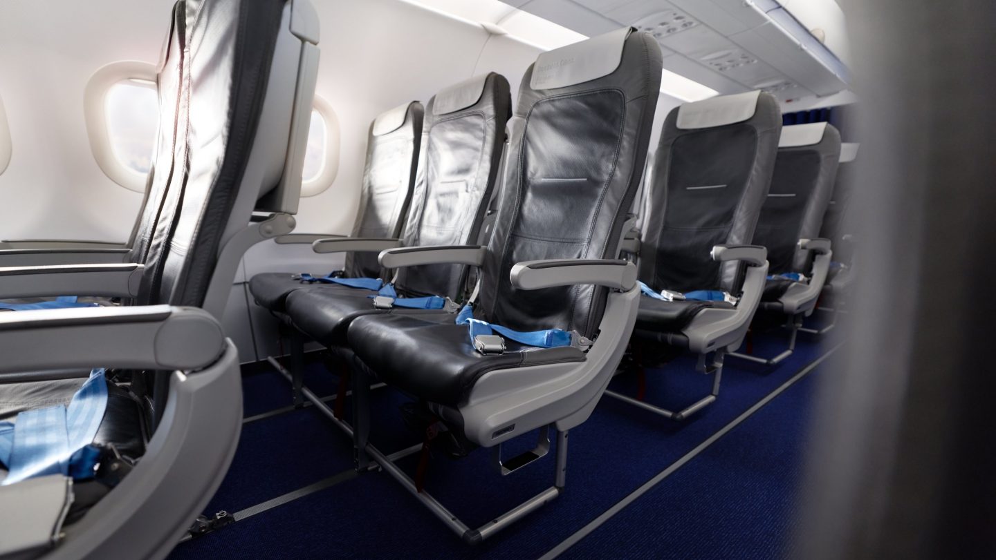 Discover Airlines A320 Business Class Sitze