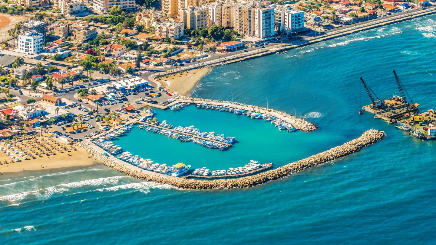 Harbour in Larnaca