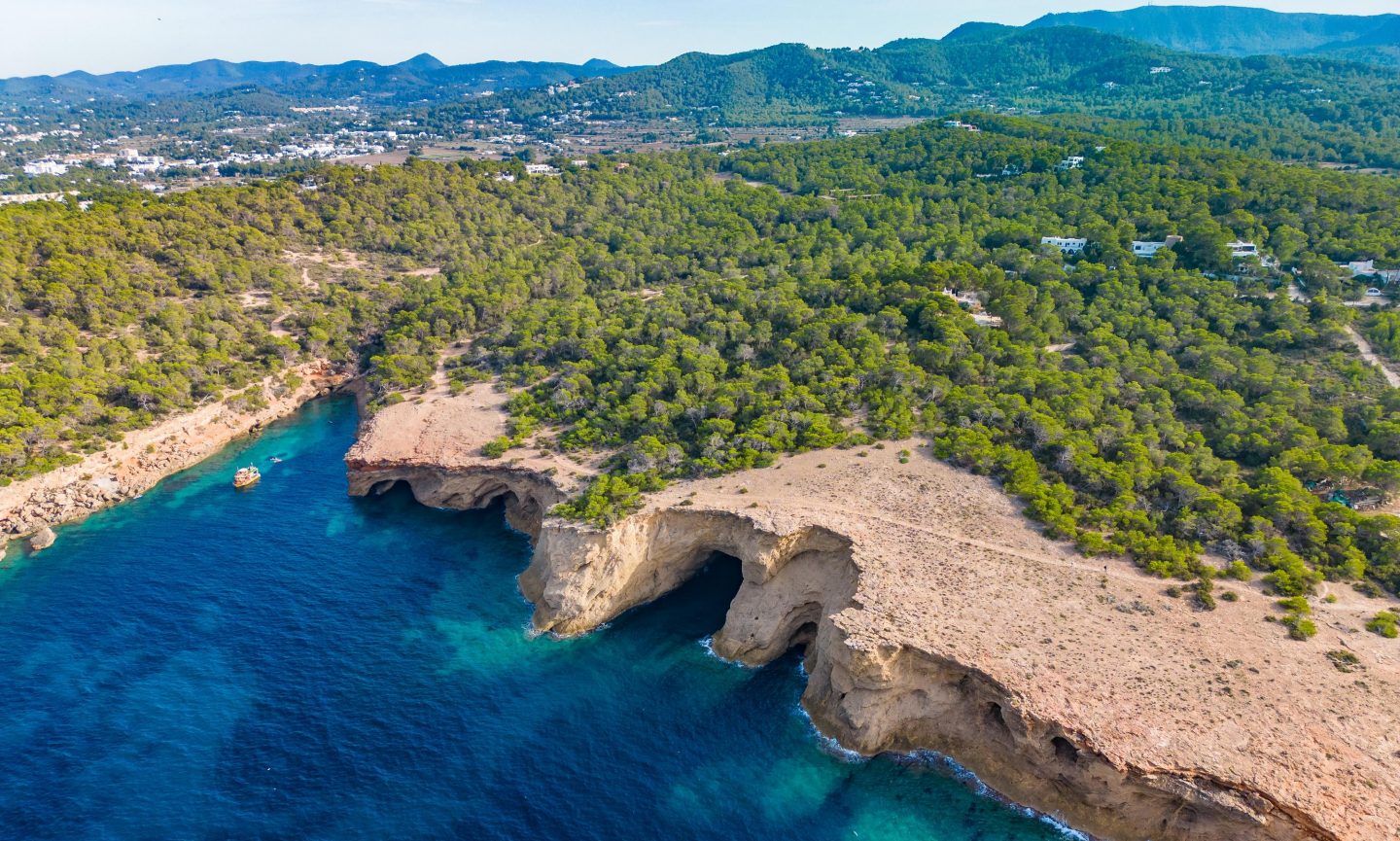 Cala Bassa dream beach on Ibiza