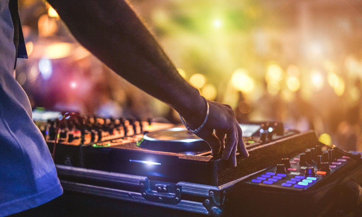 DJ console