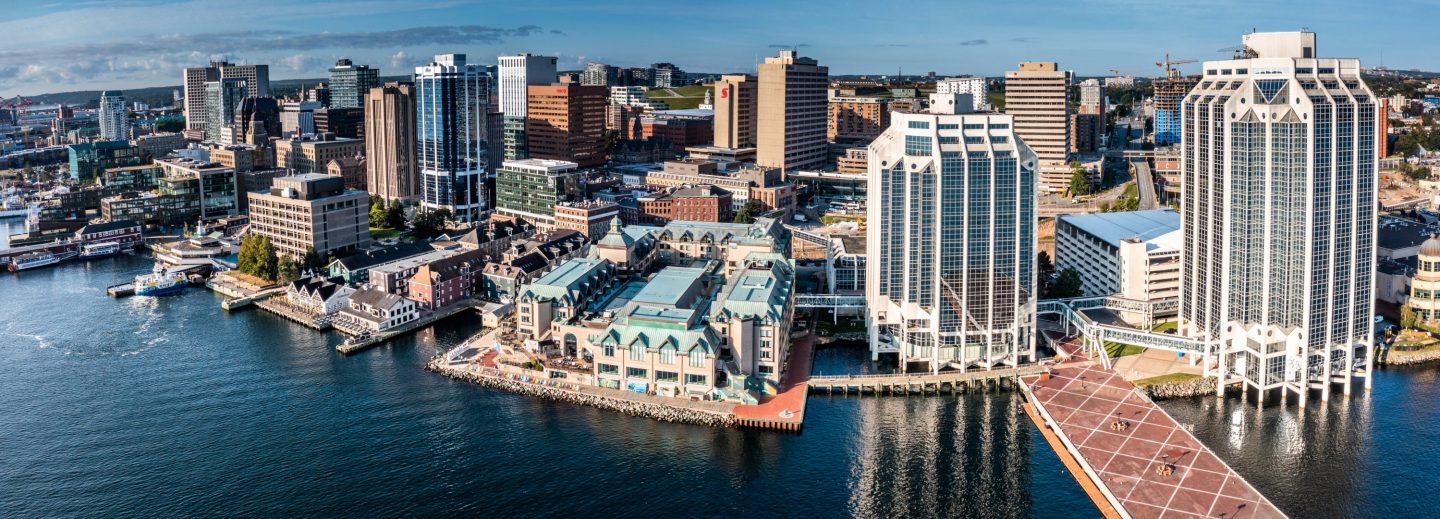Halifax Waterfront in Nova Scotia