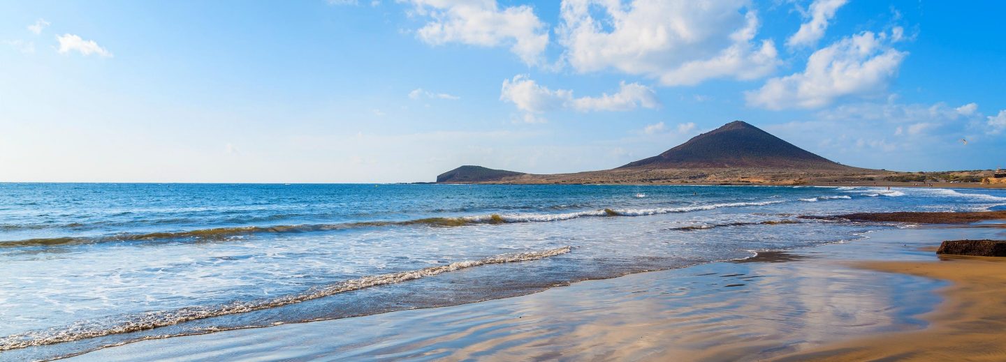 Strand in El Médano auf Teneriffa