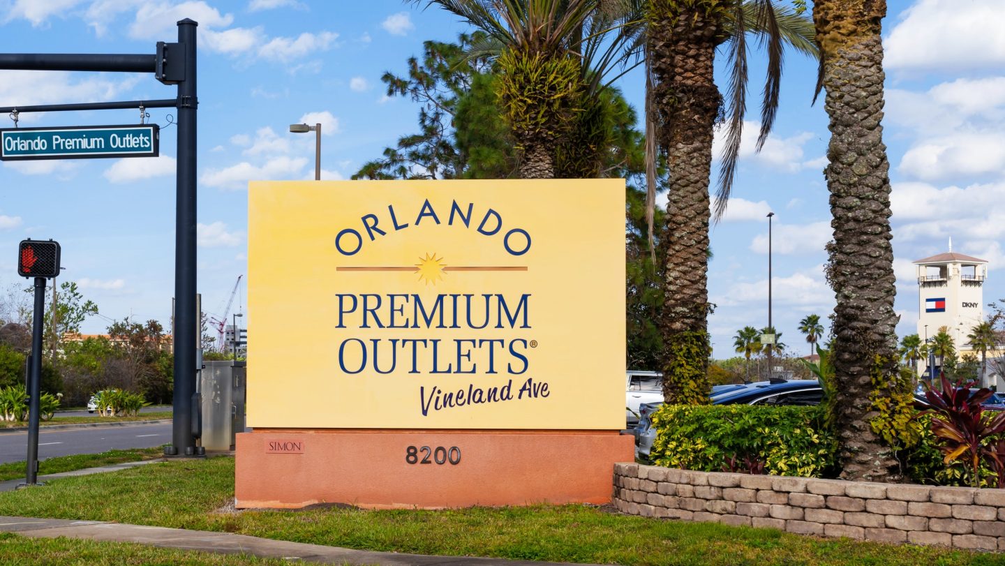 Premium outlets in Orlando