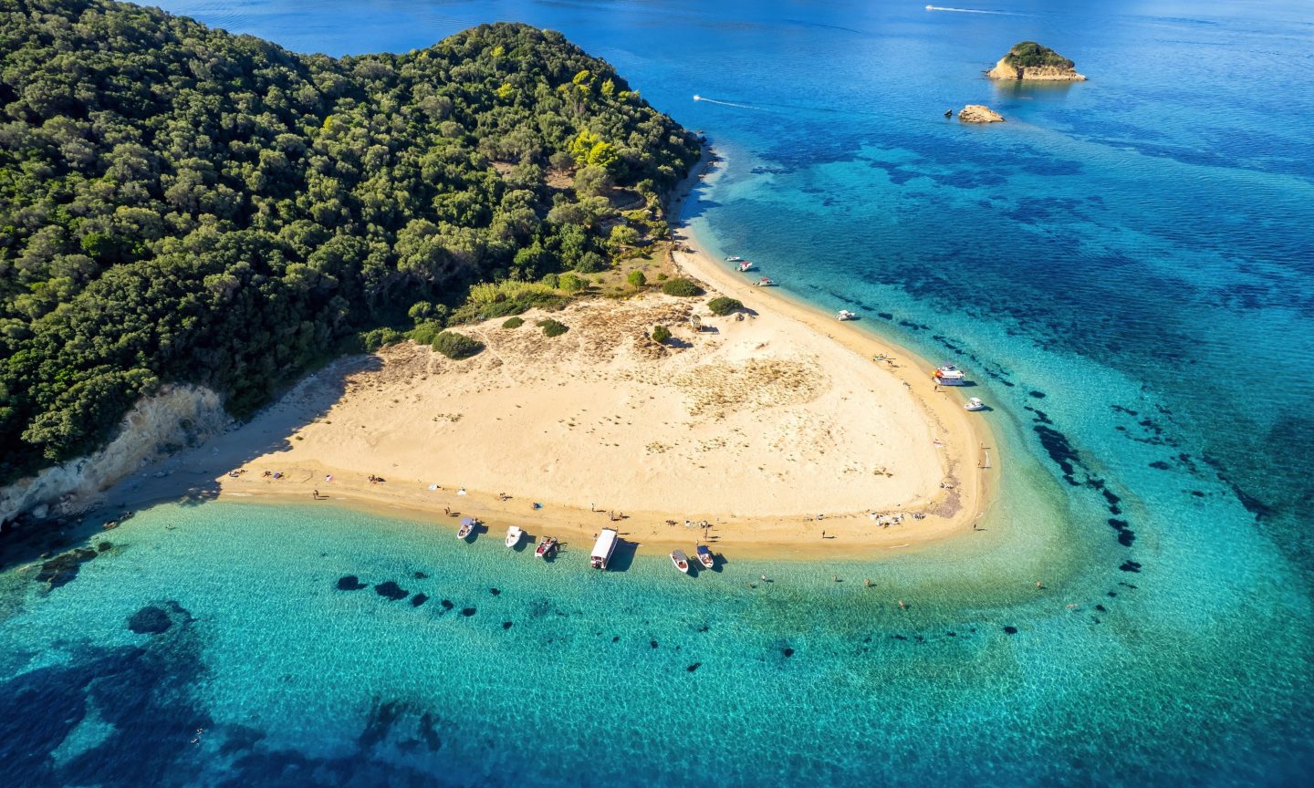 Marathonisi-Gebiet auf Zakynthos