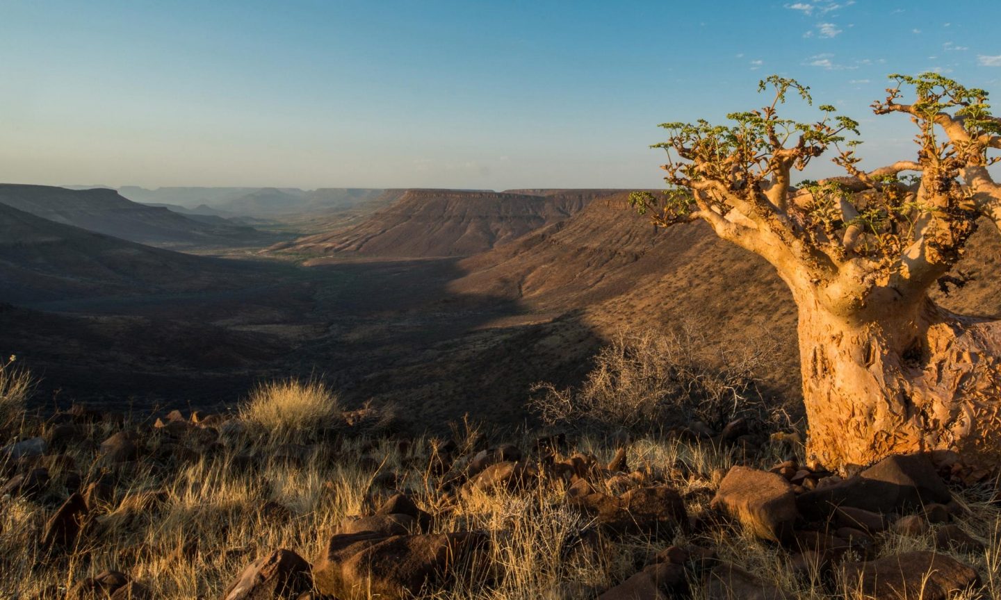 View of the Fish River Canyon near Windhoek