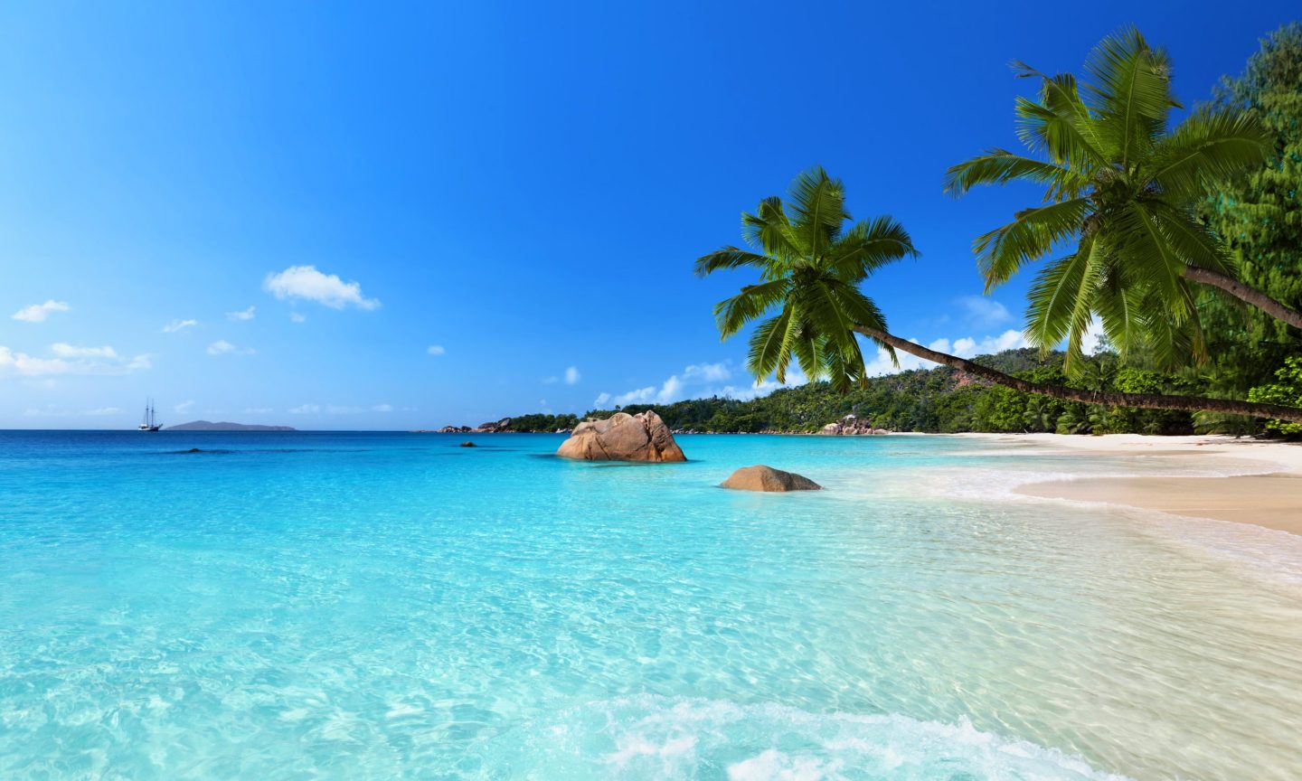 Praslin Island, Seychellen