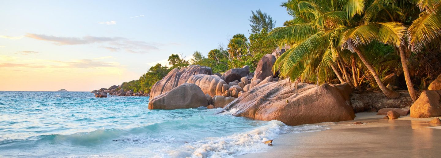 Strand auf den Seychellen