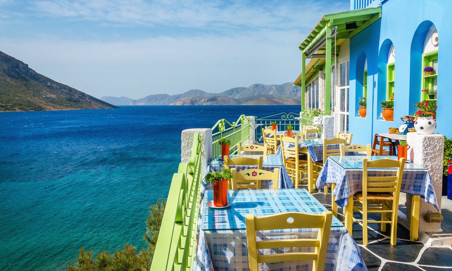 Taverne am Meer auf Zakynthos