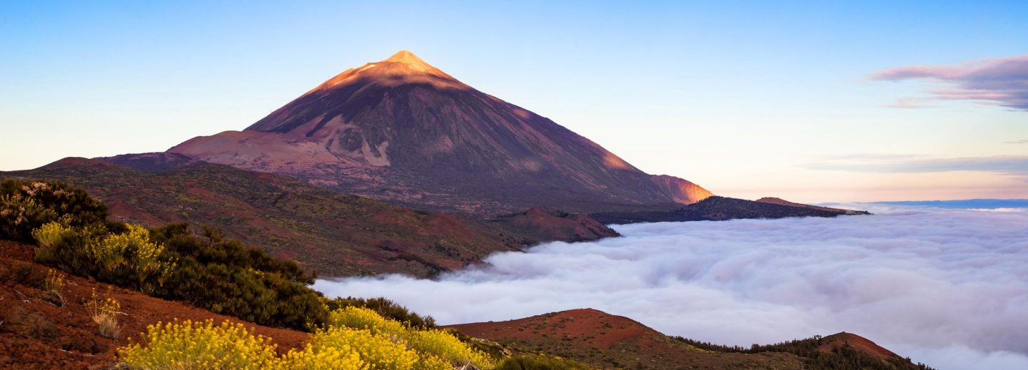Der Teide Vulkan auf Teneriffa