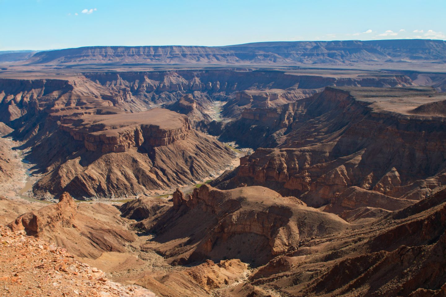 Canyon in Namibia
