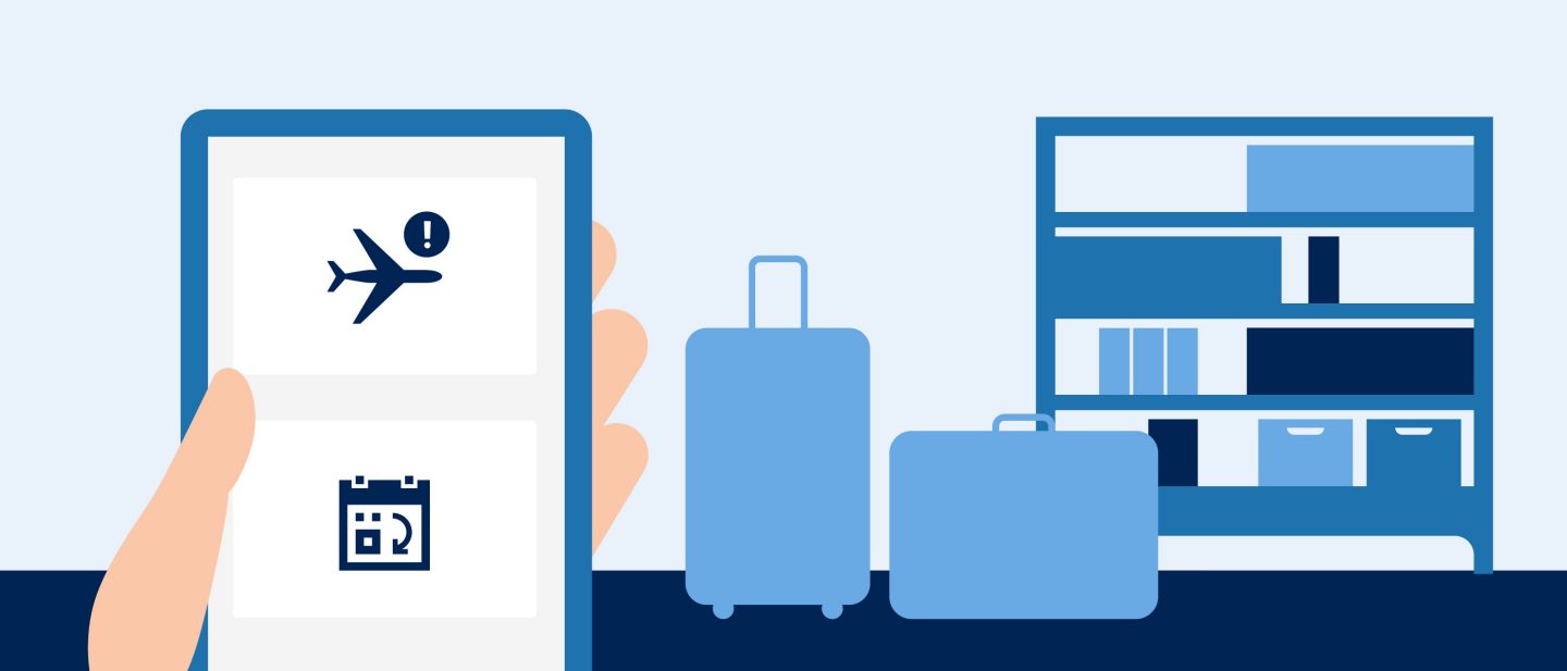 Illustration: last-minute rebooking
