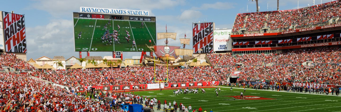 Raymond James Stadium in Tampa Raymond James Stadium in Tampa