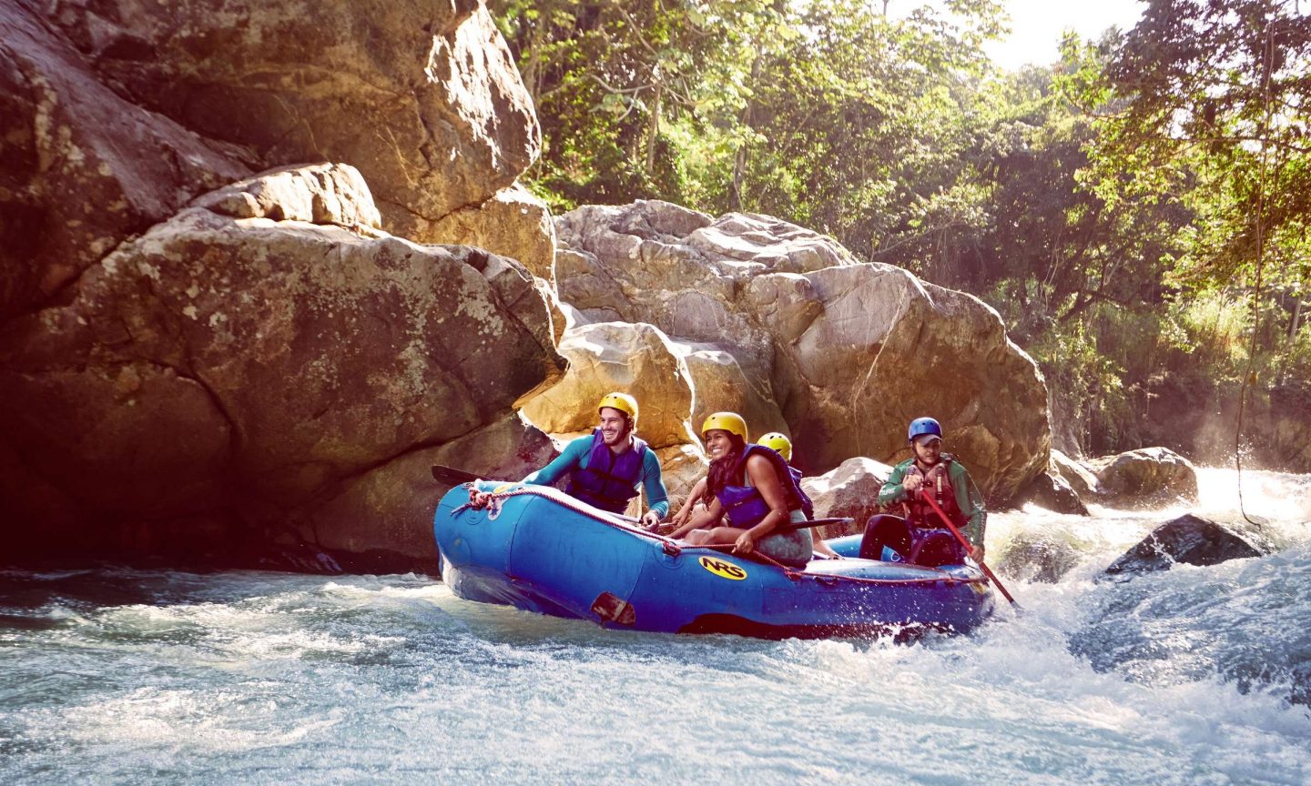 Rafting in der Dominikanischen Republik