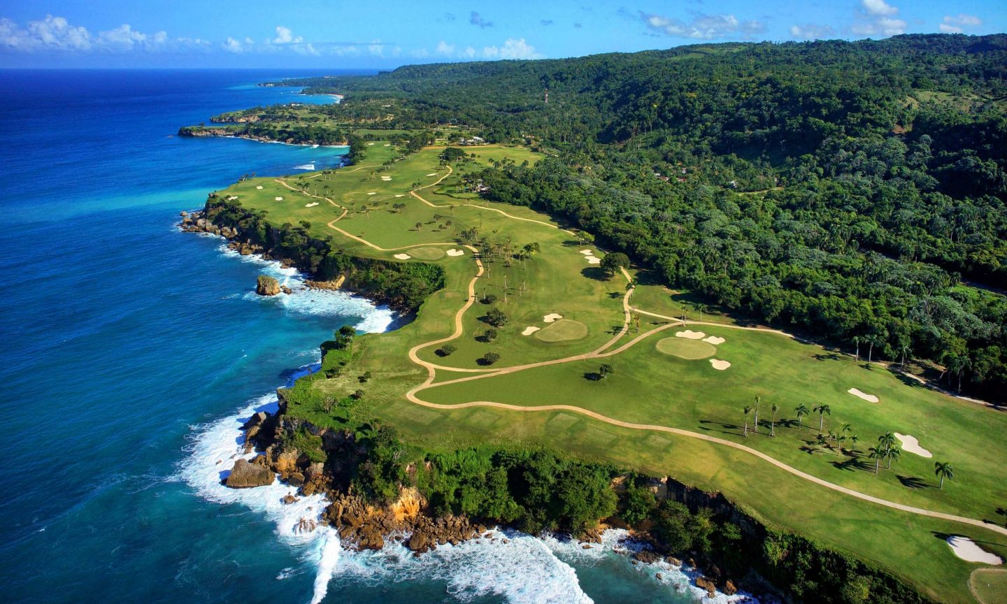 Golfplatz am Meer
