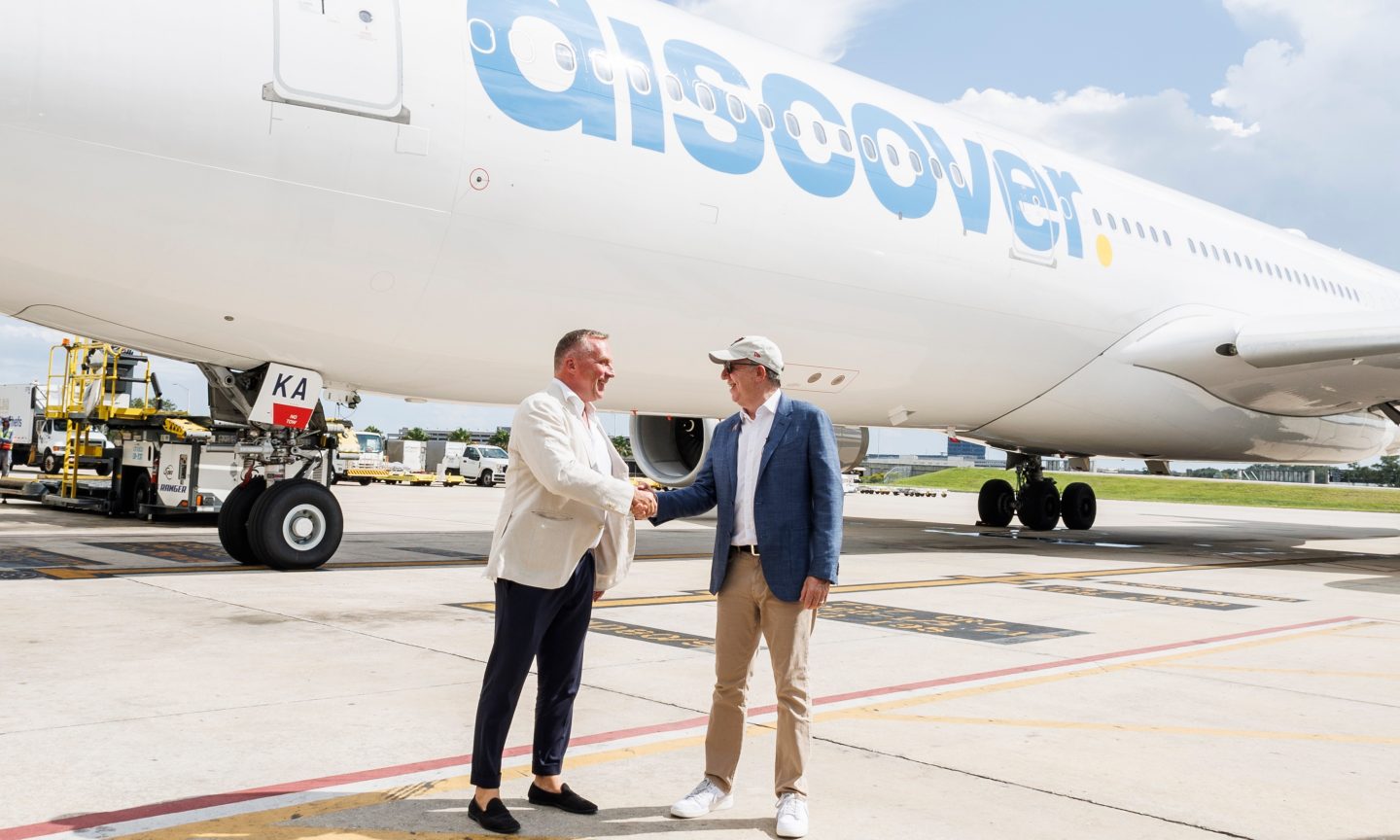 Partnerschaft zwischen Discover Airlines und den Tampa Bay Buccaneers