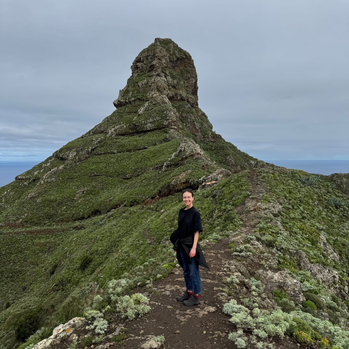 Franziska, Manager Content Marketing, auf Teneriffa