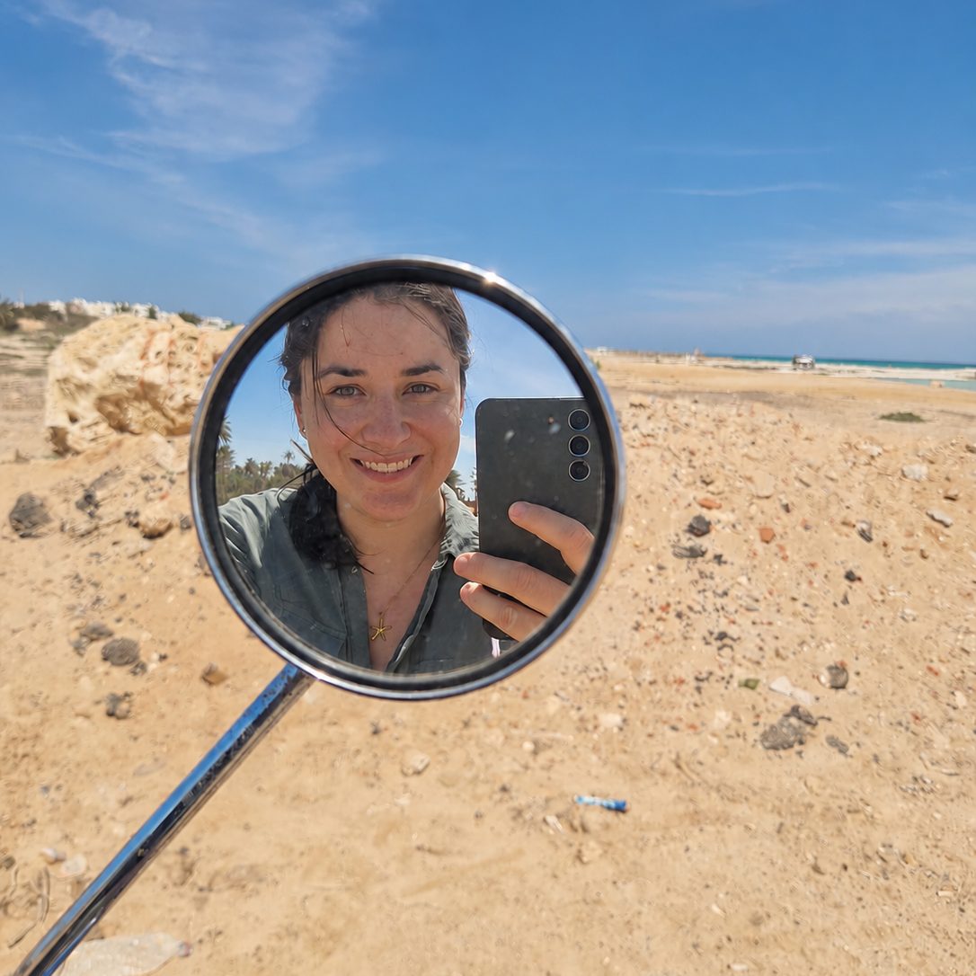 Hannah, Manager Crew Control, auf Djerba