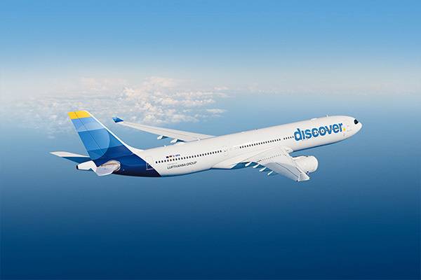 Discover Airlines A330-300 im Himmel
