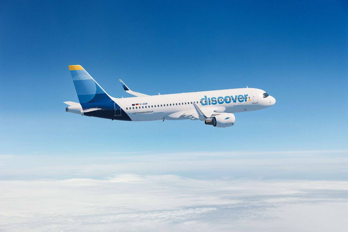 Discover Airlines aircraft in the air