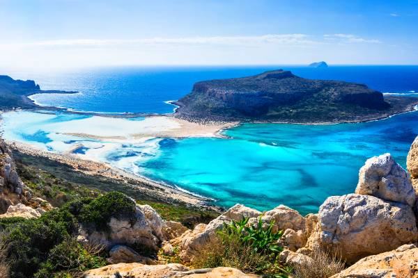 The coast of Crete