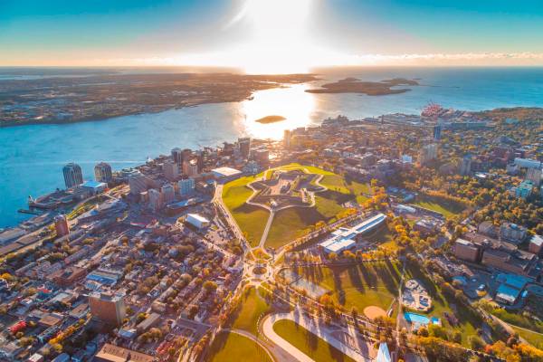 Halifax from above