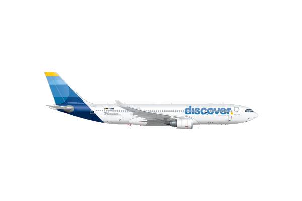 Illustration of Discover Airlines Airbus A330-200